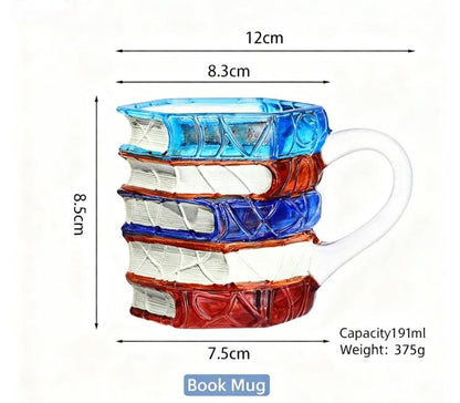 Dovelye - ColorStory™ 3D Book Mug