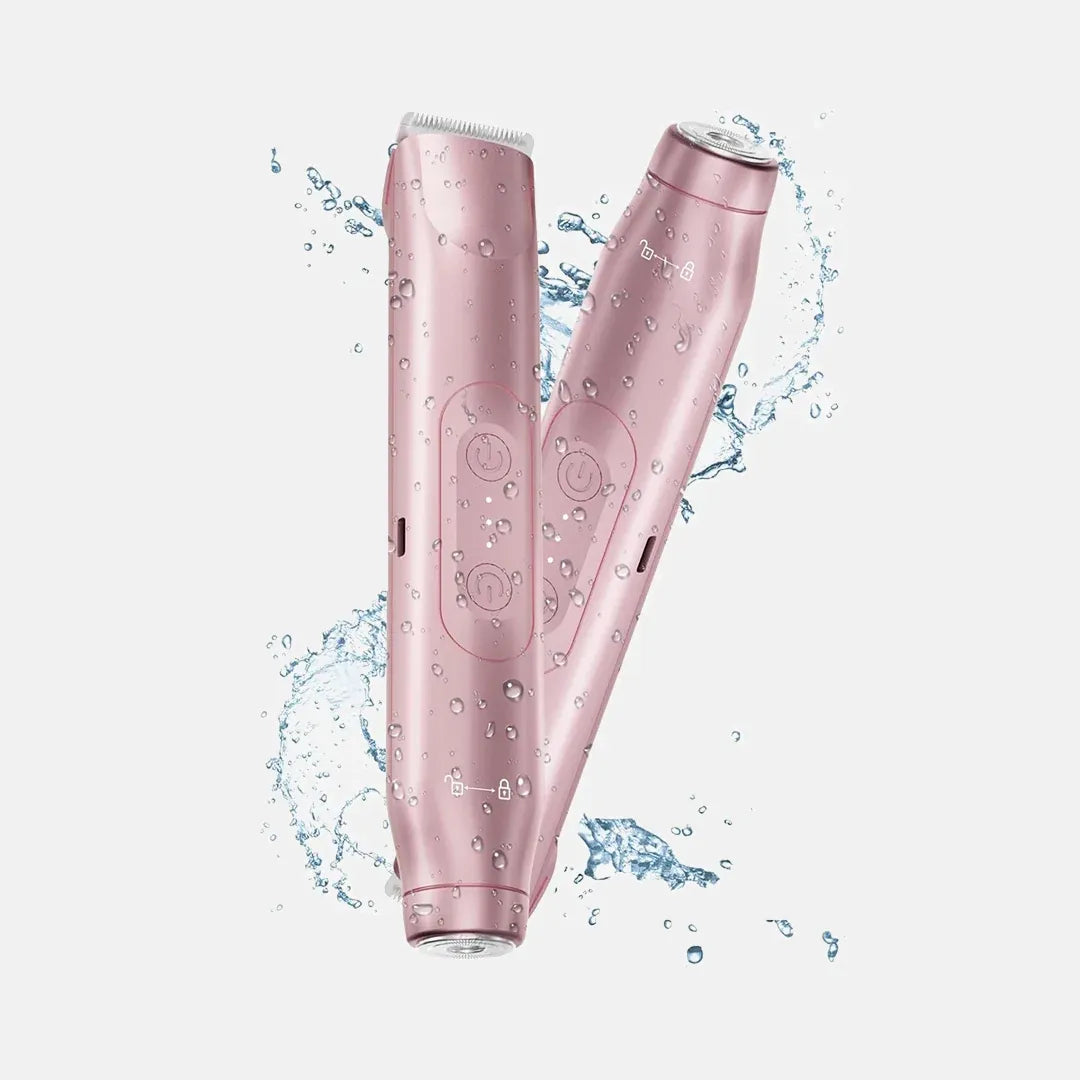 Dovelye - 2-in-1 Painless Bikini Hair Trimmer